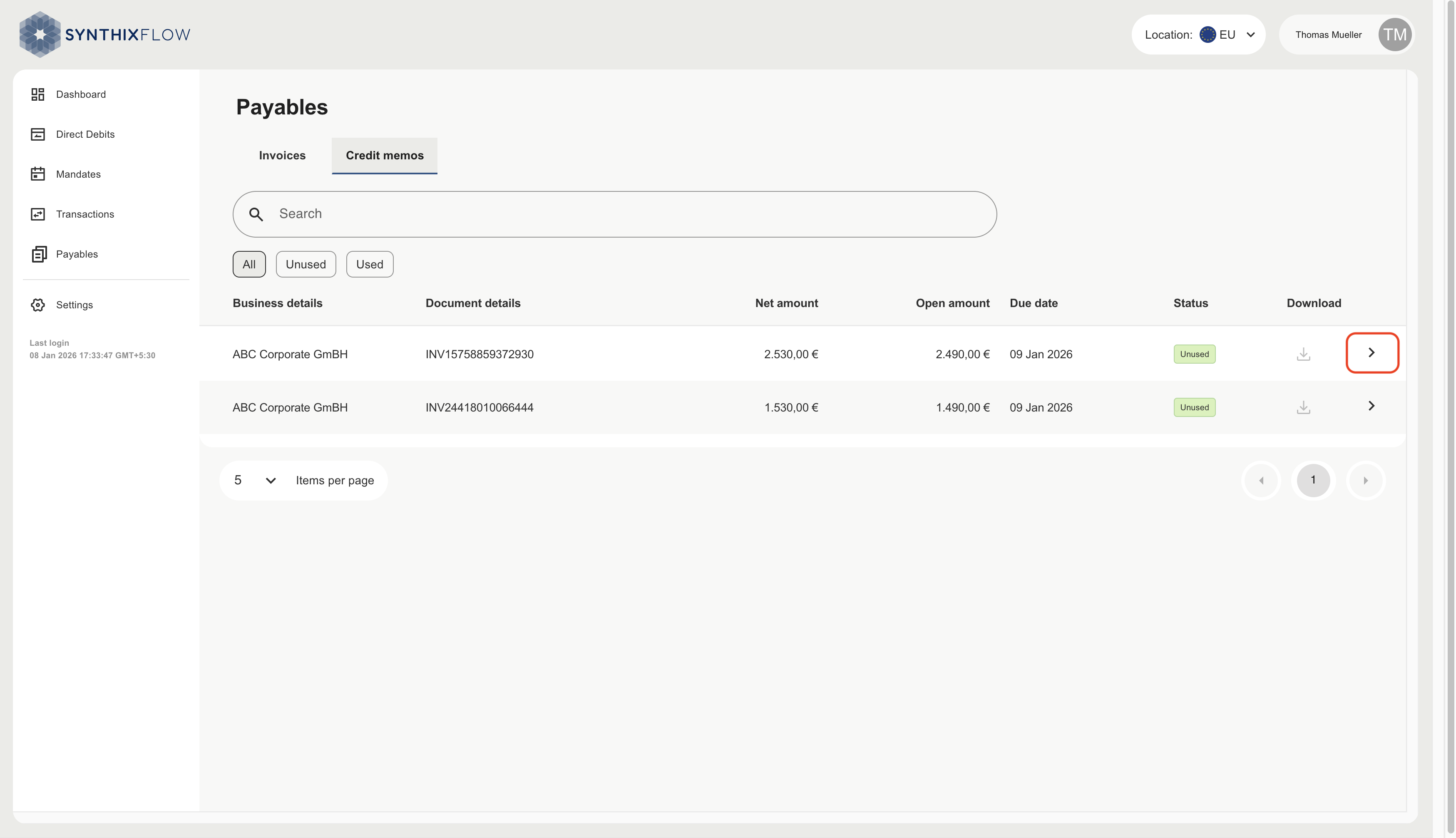 Invoice Summary 1