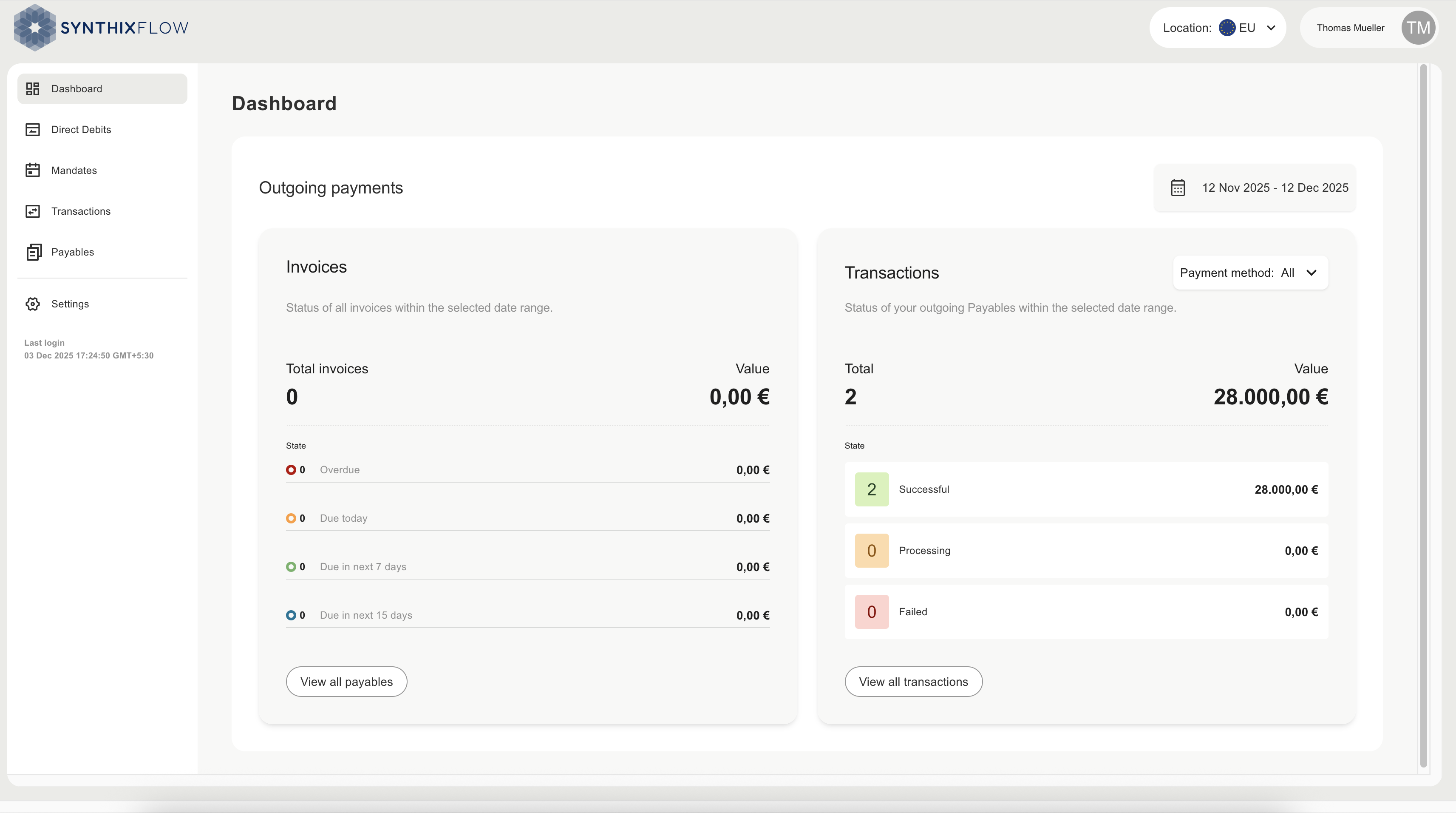 Payables Portal